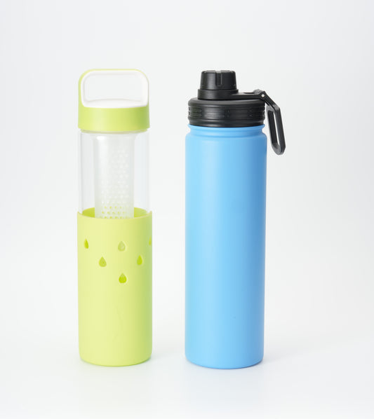 Glass vs Stainless Steel Water Bottle