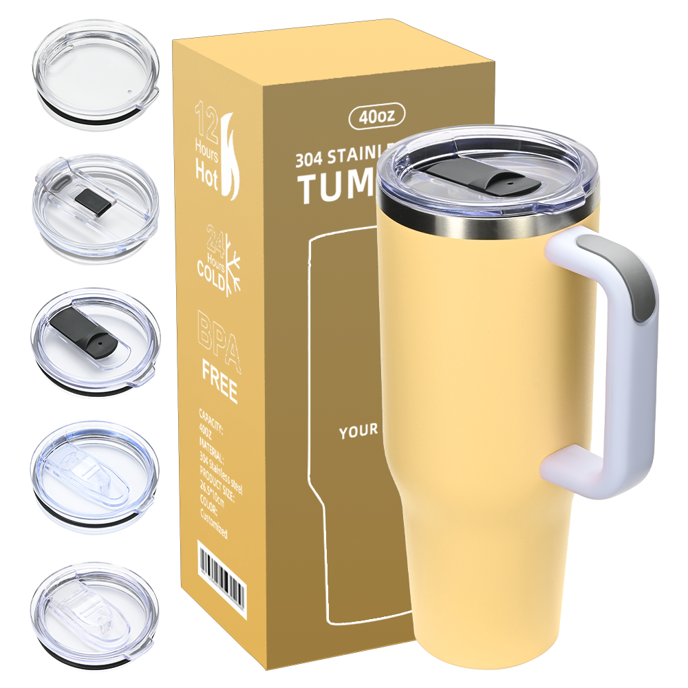 40oz Tumbler With Handle
