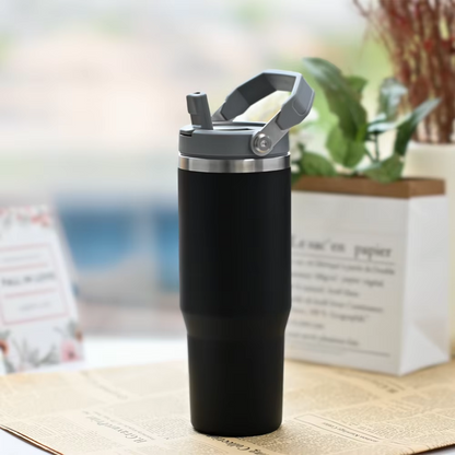 30oz Tumbler With Handle Lid