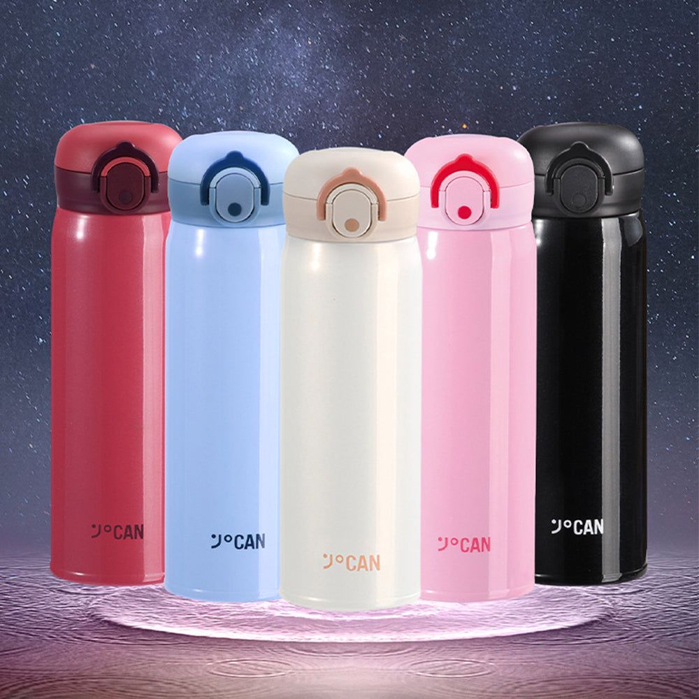 350 ml Custom Classic Stainless Steel Double Walled Vacuum Insulated Water Bottle Tumbler with Bouncing Lids Ideal for Business Gifts
