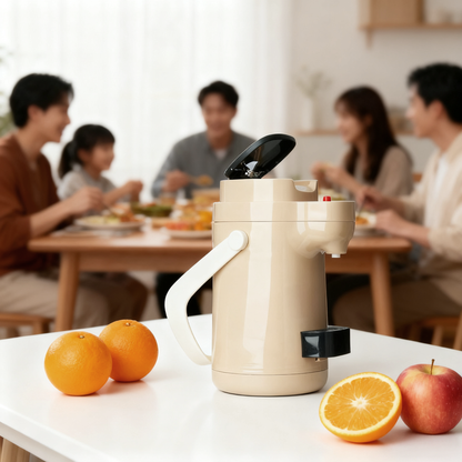 1.0L Stainless Steel Coffee Airpot Thermal Carafe Dispenser Pump with 12 to 24 Hours Vacuum Insulation for Boiling Water Safe