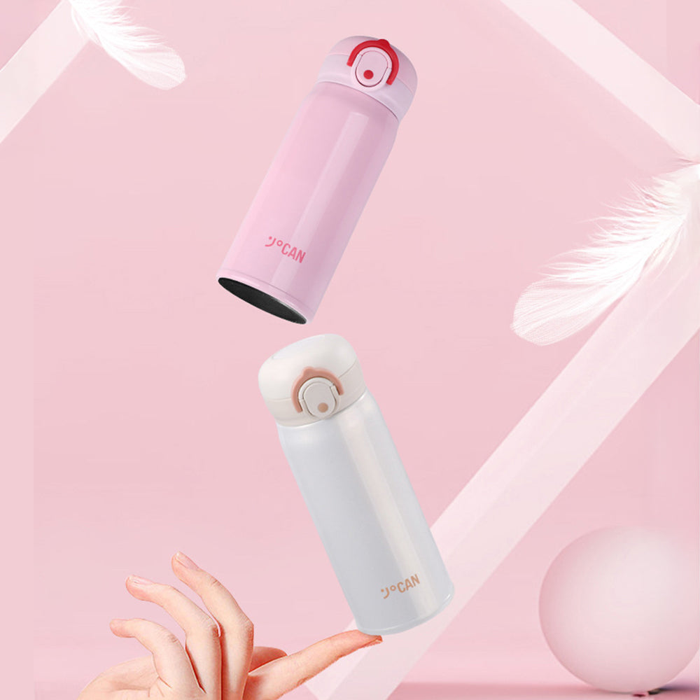 350 ml Custom Classic Stainless Steel Double Walled Vacuum Insulated Water Bottle Tumbler with Bouncing Lids Ideal for Business Gifts