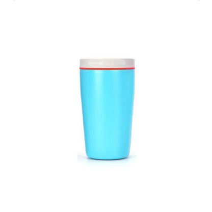 Custom Logo 20oz Stainless Steel Vacuum Insulated Thermos Leak Proof Double Wall Eco Friendly BPA Free with Sliding Lid