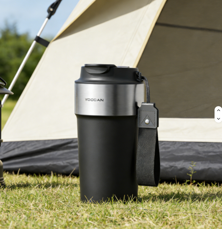 460ml Luxury Stainless Steel Vacuum Insulated Coffee Cup with Lid and Straw for 12 to 24 Hours Thermal Insulation Eco Friendly Drinkware