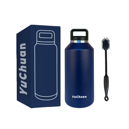 64oz Wide Mouth Stainless Steel Water Bottle