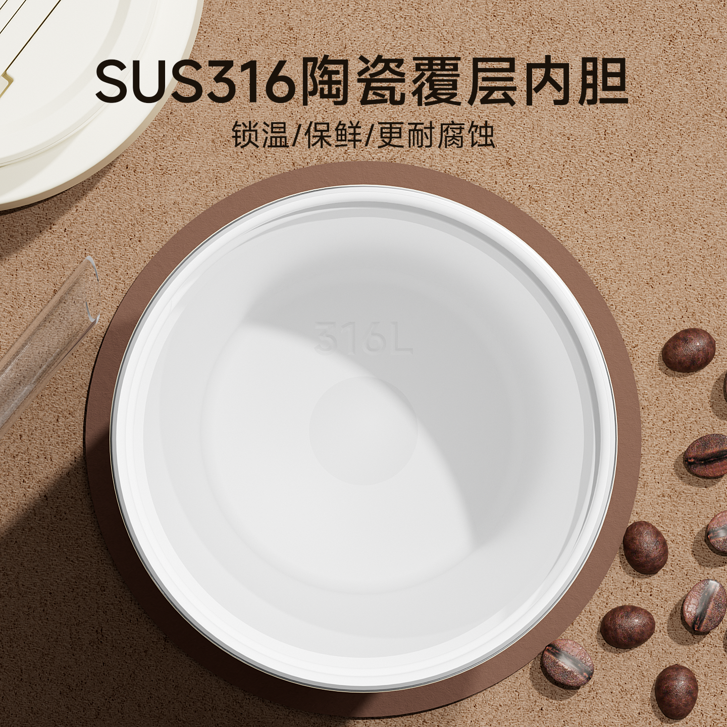 Minimalist Design Custom Vacuum Coffee Tumbler Mug with Lid for Back to School Eco Friendly Stainless Steel 501 600ml Capacity