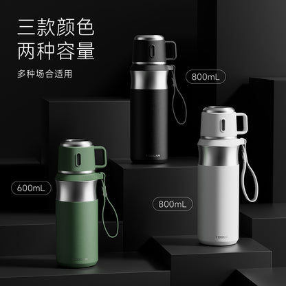 High Grade 316 Stainless Steel Business Travel Mug Large Capacity Vacuum Insulated Tea Filter Separation Gift Cup for Men 2025 New