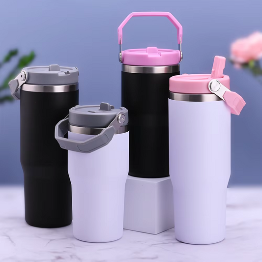 20oz Tumbler With Handle Lid