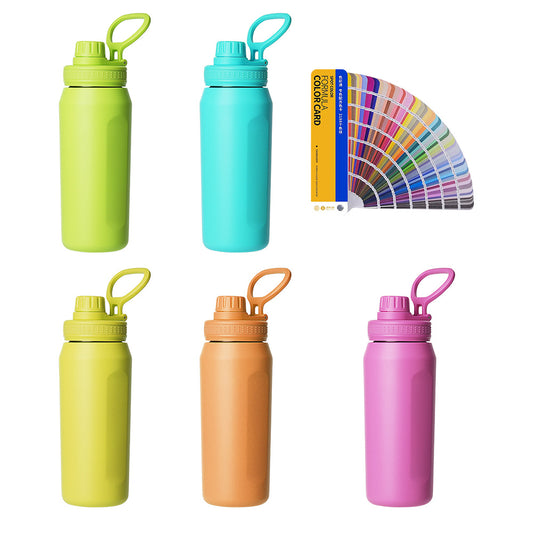 40oz Stainless Steel Travel Jug with Handle Thermal Insulated Bottle Mug Cup Tumbler Flask