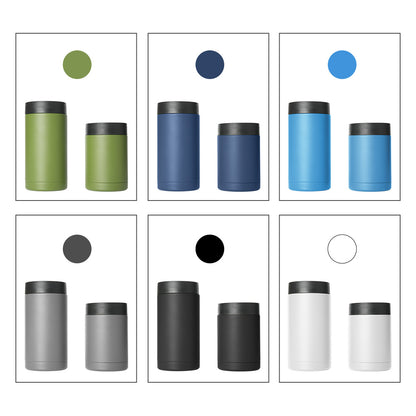 Stainless Steel Thermal Cup for Camping Hiking Commute, Double Wall Insulated, BPA Free, Durable Reusable Easy to Clean