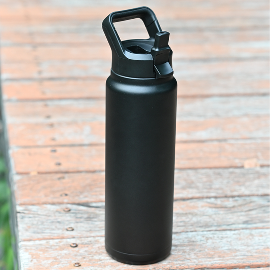 32oz Wide Mouth Stainless Steel Water Bottle