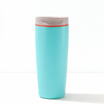 Custom Logo 20oz Stainless Steel Vacuum Insulated Thermos Leak Proof Double Wall Eco Friendly BPA Free with Sliding Lid