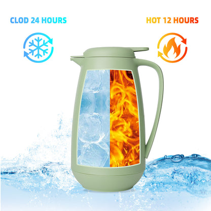 High Quality YOOCAN 1.5L Stainless Steel Eco Friendly Vacuum Water Drop Kettle Durable 12 24 Hours Insulation Back to School Sale