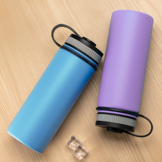 18oz Wide Mouth Stainless Steel Water Bottle