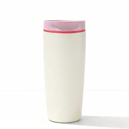 Custom Logo 20oz Stainless Steel Vacuum Insulated Thermos Leak Proof Double Wall Eco Friendly BPA Free with Sliding Lid
