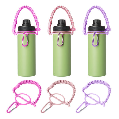 Heavy Duty Bottle Rope with Adjustable Length for a Secure Carry Handle on Large Thermos Portable Rope for Outdoor Sports and Travel