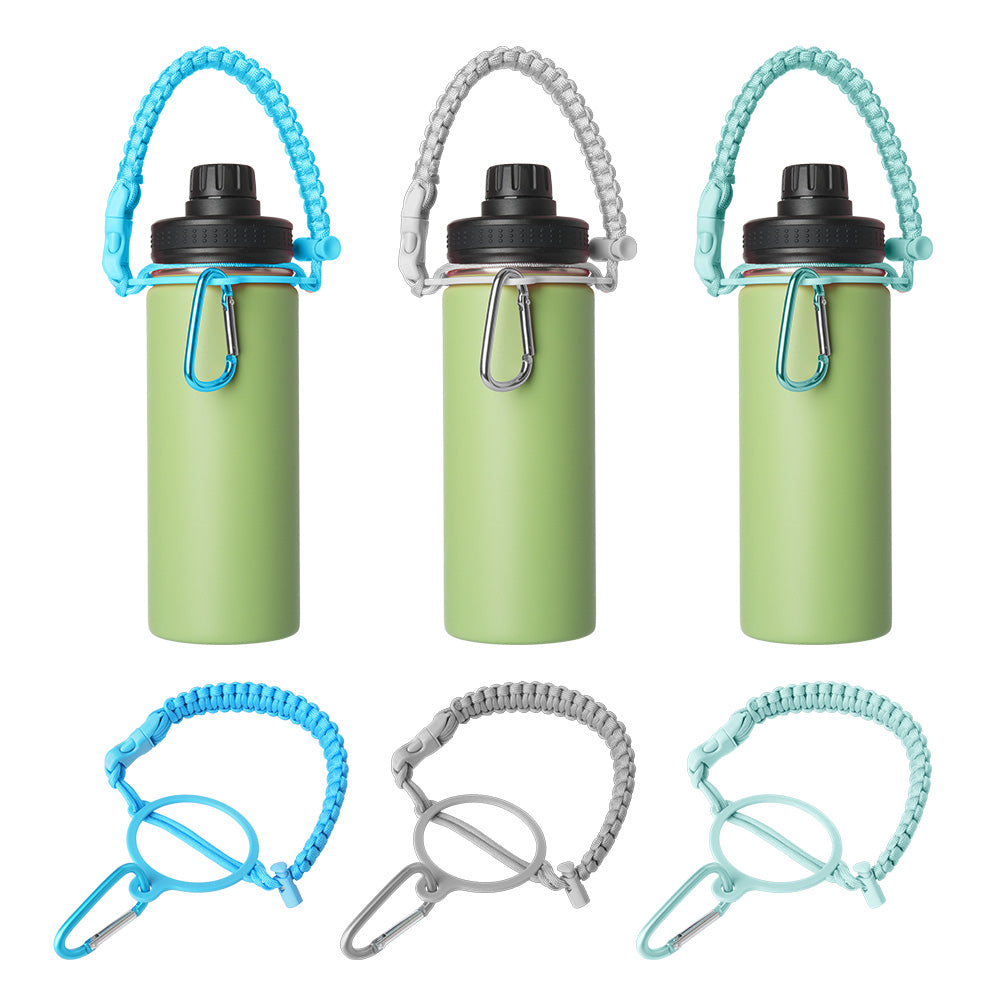 Heavy Duty Bottle Rope with Adjustable Length for a Secure Carry Handle on Large Thermos Portable Rope for Outdoor Sports and Travel