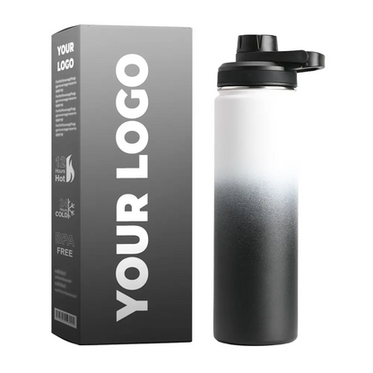 22oz Wide Mouth Stainless Steel Water Bottle