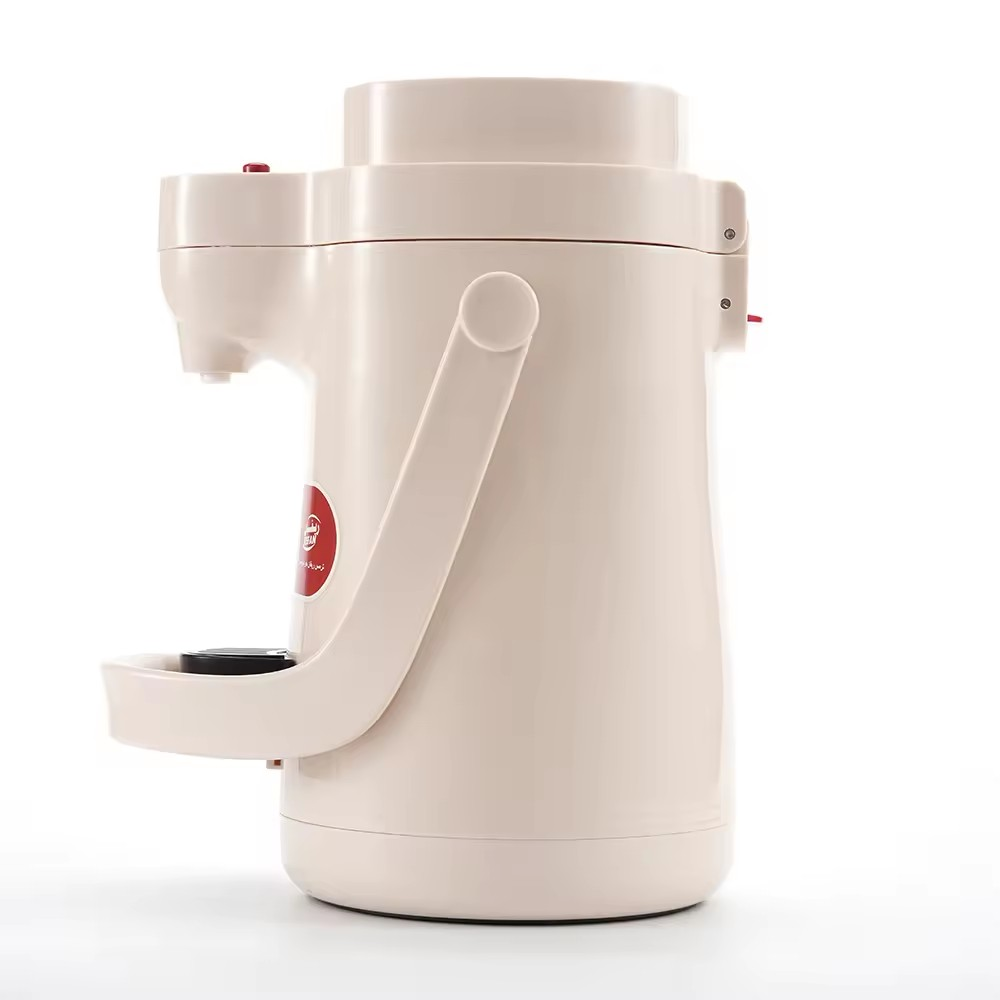 1.0L Stainless Steel Coffee Airpot Thermal Carafe Dispenser Pump with 12 to 24 Hours Vacuum Insulation for Boiling Water Safe