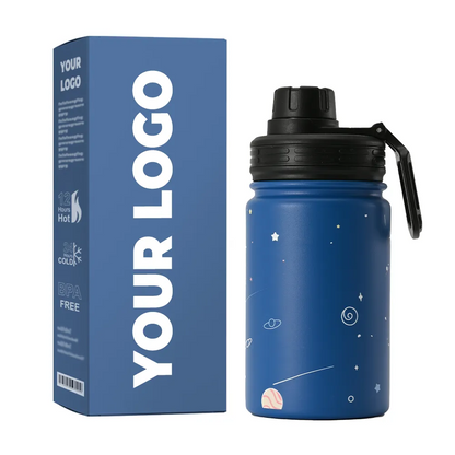 10oz Wide Mouth Stainless Steel Water Bottle