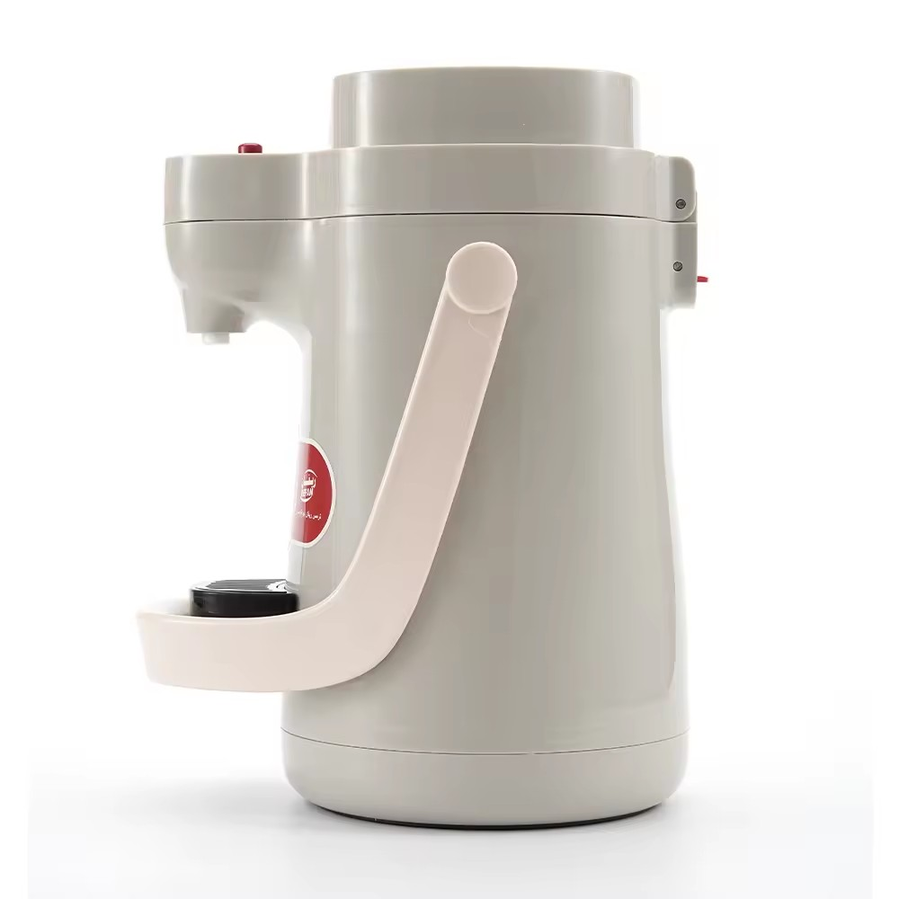 1.0L Stainless Steel Coffee Airpot Thermal Carafe Dispenser Pump with 12 to 24 Hours Vacuum Insulation for Boiling Water Safe