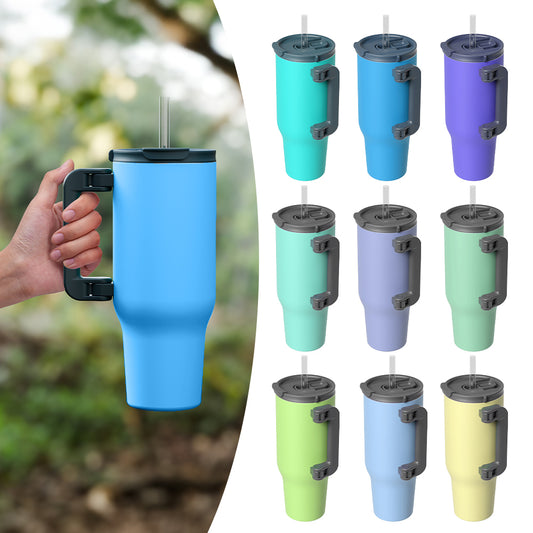 40oz Tumbler with Foldable Handle